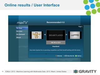 EPG content recommendation in large scale: a case study on interactive TV platform