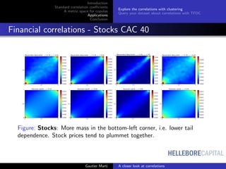 HELLEBORECAPITAL
Introduction
Standard correlation coeﬃcients
A metric space for copulas
Applications
Conclusion
Explore t...