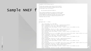 Sample NNEF file
 