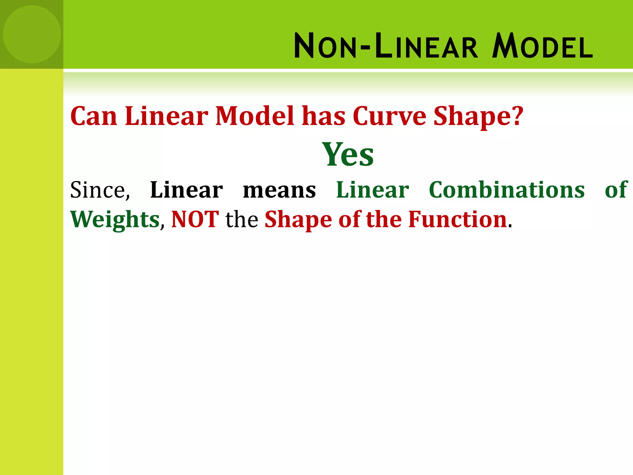 ML Module 3 Non Linear Learning.pptx | Artificial Intelligence ...