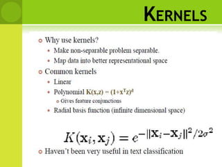 KERNELS
 