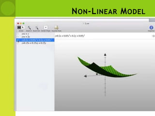 NON-LINEAR MODEL
 