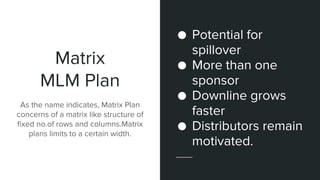 MLM Plans | PPTX
