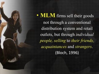 MLM PLANS AND
 STRATEGIES...
 