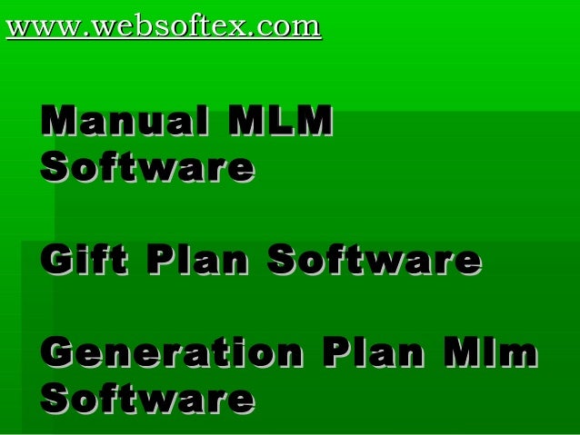 MLM software which can manage all kind of Insurance product