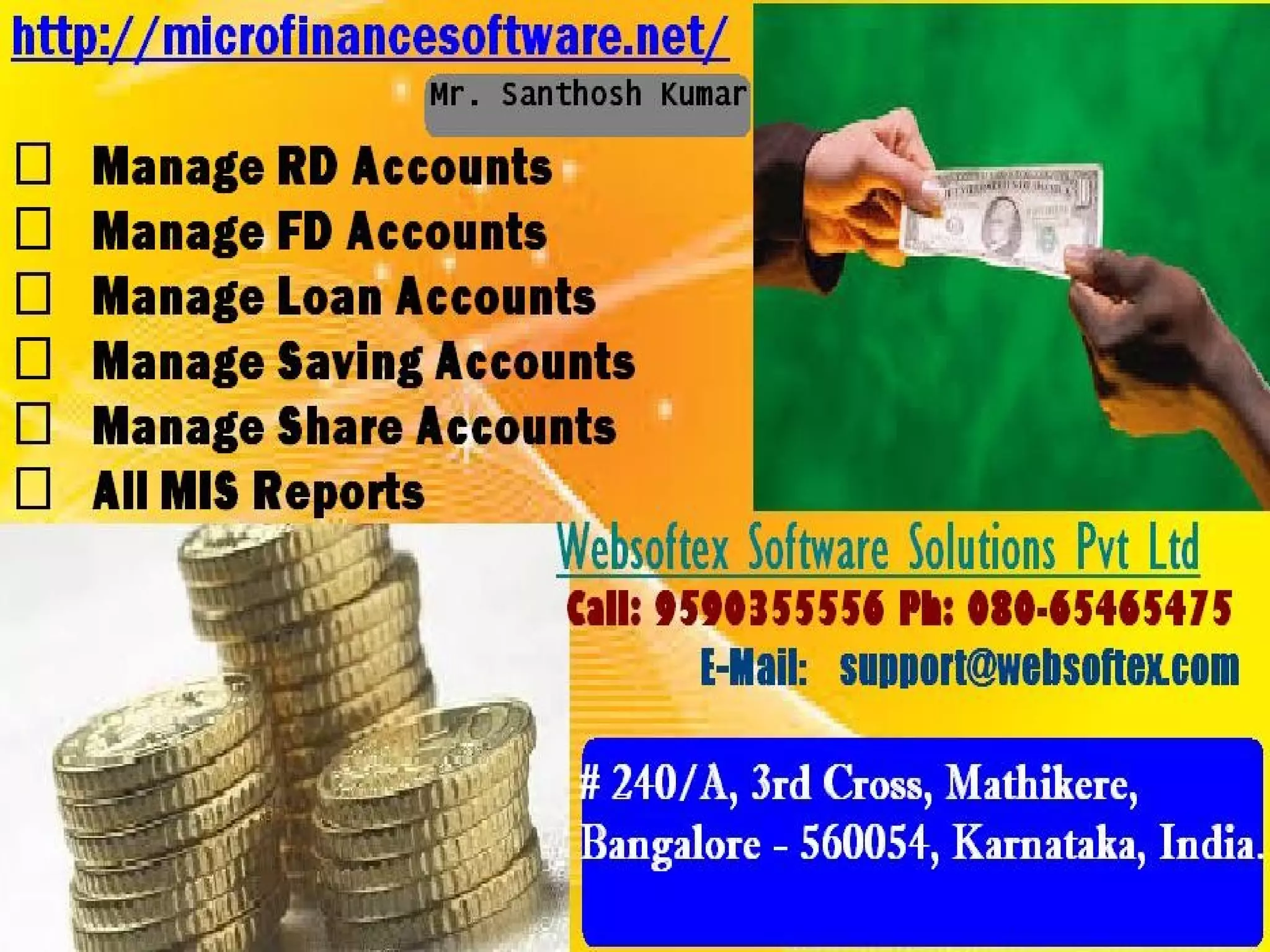 Mlm software, chit fund software, banking software, hr software, taxi software, payroll software, microfinance software