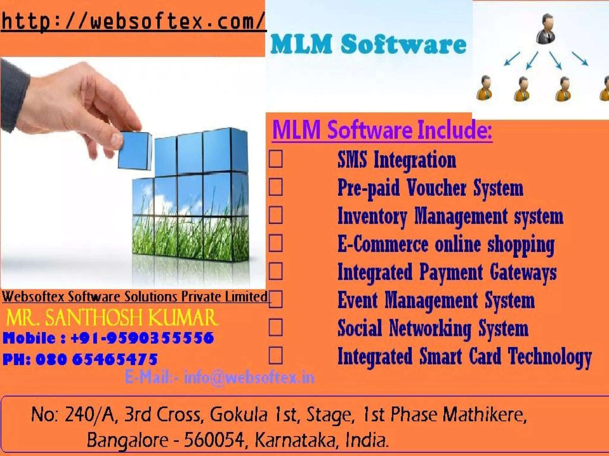 Mlm software, chit fund software, banking software, hr software, taxi software, payroll software, microfinance software