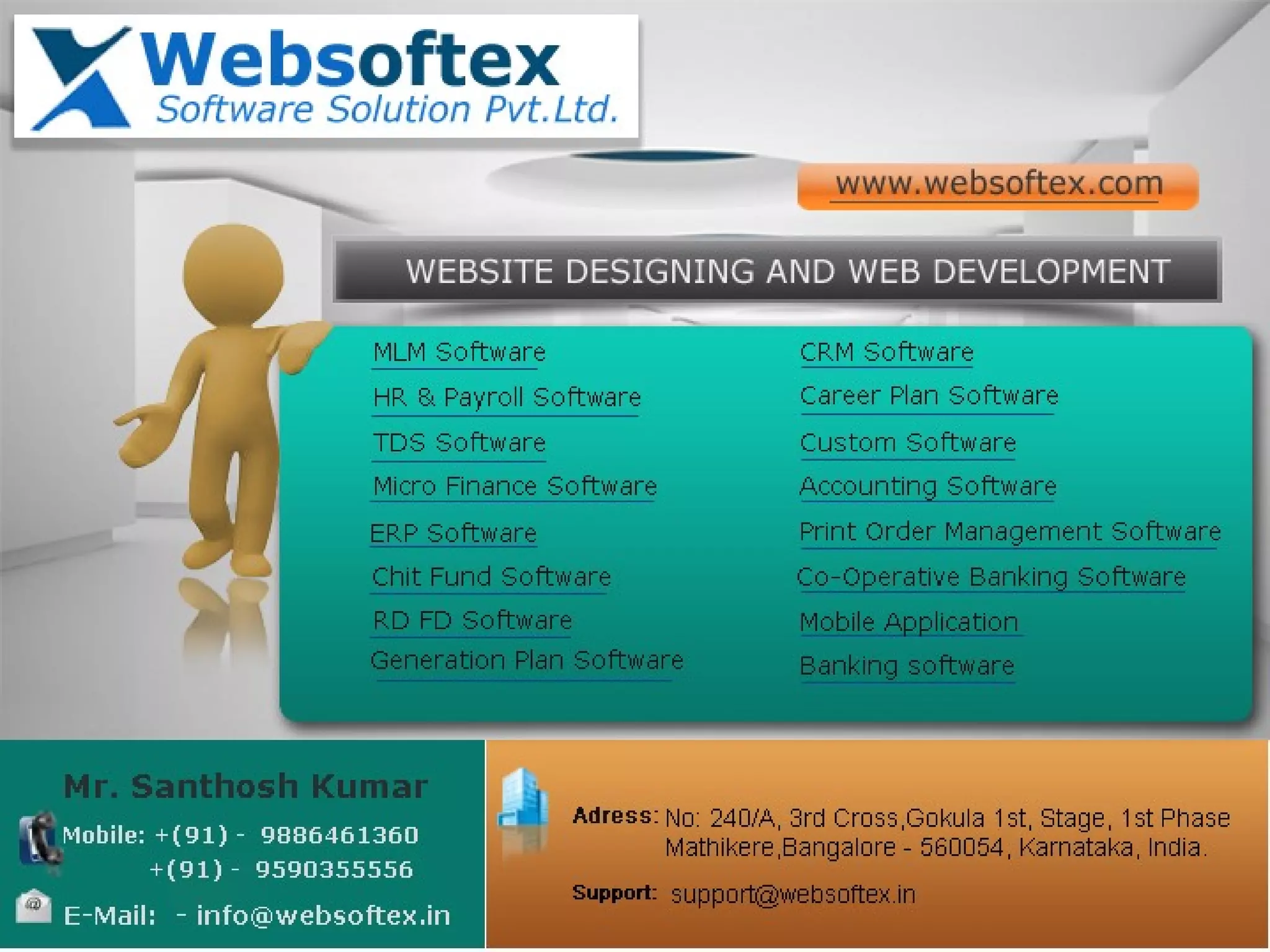Mlm software, chit fund software, banking software, hr software, taxi software, payroll software, microfinance software