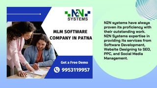 N2N systems have always
proven its proficiency with
their outstanding work.
N2N Systems expertise in
providing its services from
Software Development,
Website Designing to SEO,
PPC, and Social Media
Management.
 