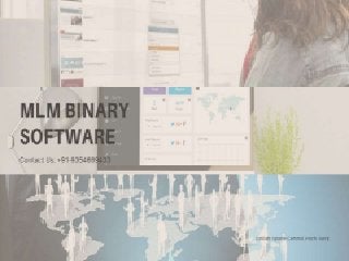 MLM Business Software | MLM Website Software | +91-9354669433