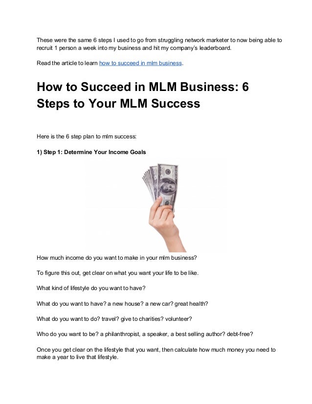 How To Have Success In Mlm? | Team Culture in MLM: How to Create One ...