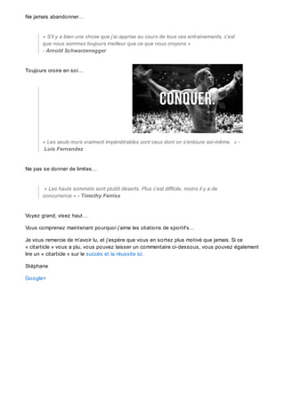 Citations Motivante