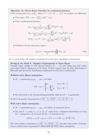 Machine learning and its parameter is discussed here | PDF
