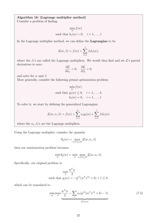 Machine learning and its parameter is discussed here | PDF