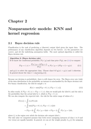 Machine learning and its parameter is discussed here | PDF