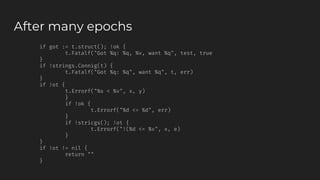 if got := t.struct(); !ok {
t.Fatalf("Got %q: %q, %v, want %q", test, true
}
if !strings.Connig(t) {
t.Fatalf("Got %q: %q", want %q", t, err)
}
if !ot {
t.Errorf("%s < %v", x, y)
}
if !ok {
t.Errorf("%d <= %d", err)
}
if !stricgs(); !ot {
t.Errorf("!(%d <= %v", x, e)
}
}
if !ot != nil {
return ""
}
After many epochs
 