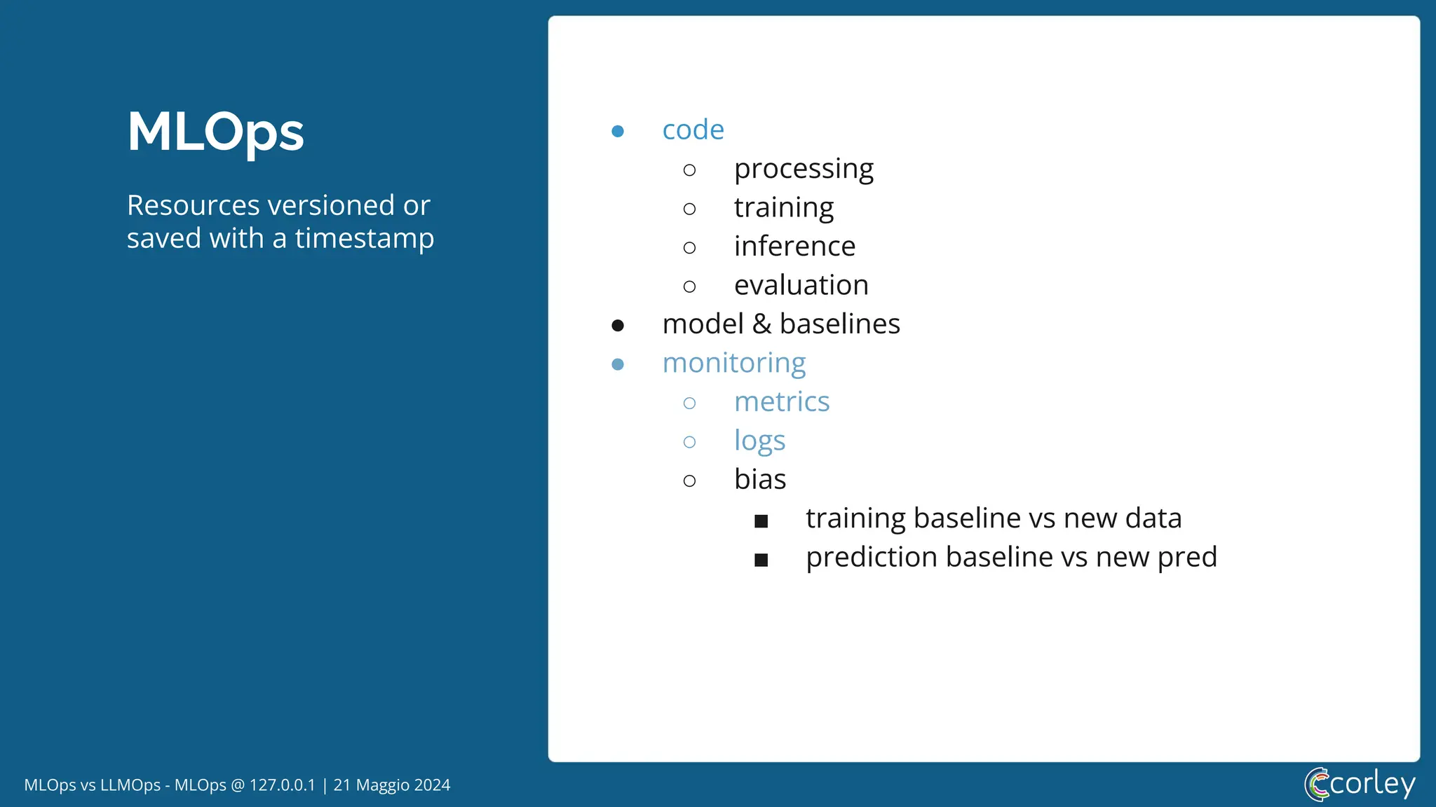 MLOps vs LLMOps (by workflows and use cases) - 2024-05-21 | PPT