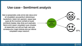 MLOps vs LLMOps - MLOps @ 127.0.0.1 | 21 Maggio 2024
Use case - Sentiment analysis
 