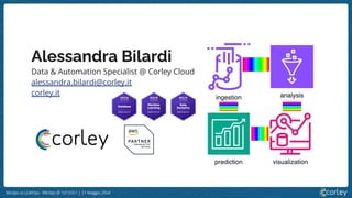MLOps vs LLMOps - MLOps @ 127.0.0.1 | 21 Maggio 2024
Alessandra Bilardi
Data & Automation Specialist @ Corley Cloud
alessandra.bilardi@corley.it
corley.it
 