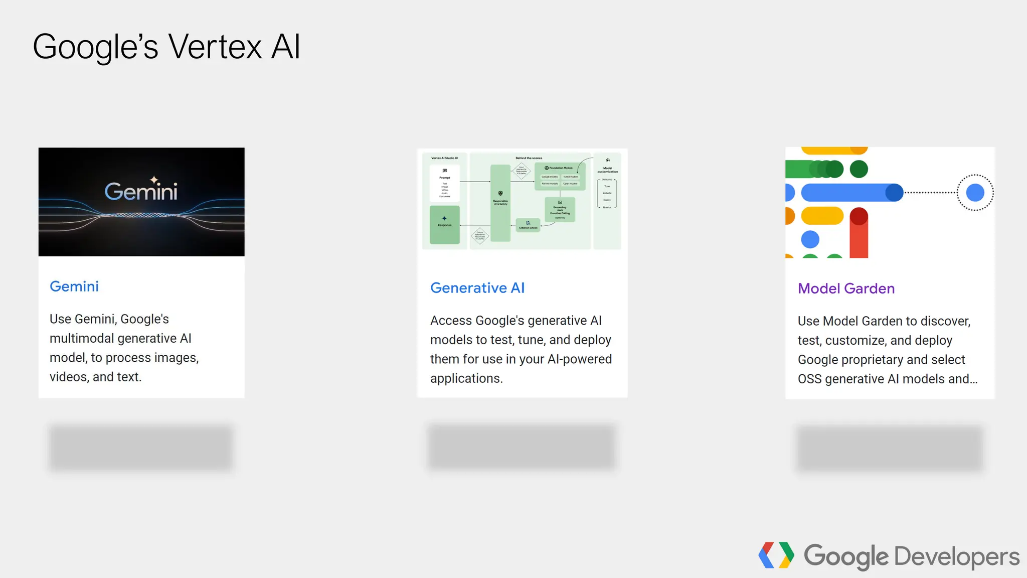 Google’s Vertex AI
 