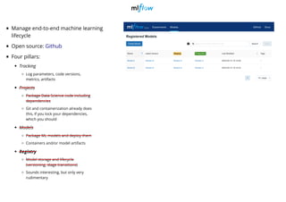 MLOps pipelines using MLFlow - From training to production | PDF