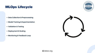 MLOps Streamlining AI Projects for Success | IABAC | PDF
