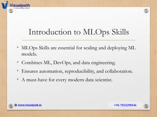 MLOps Training Course | MLOps Online Training | PPTX