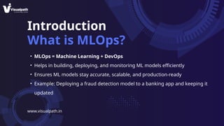 MLOps Training Online | MLOps Course in Hyderabad | PPTX