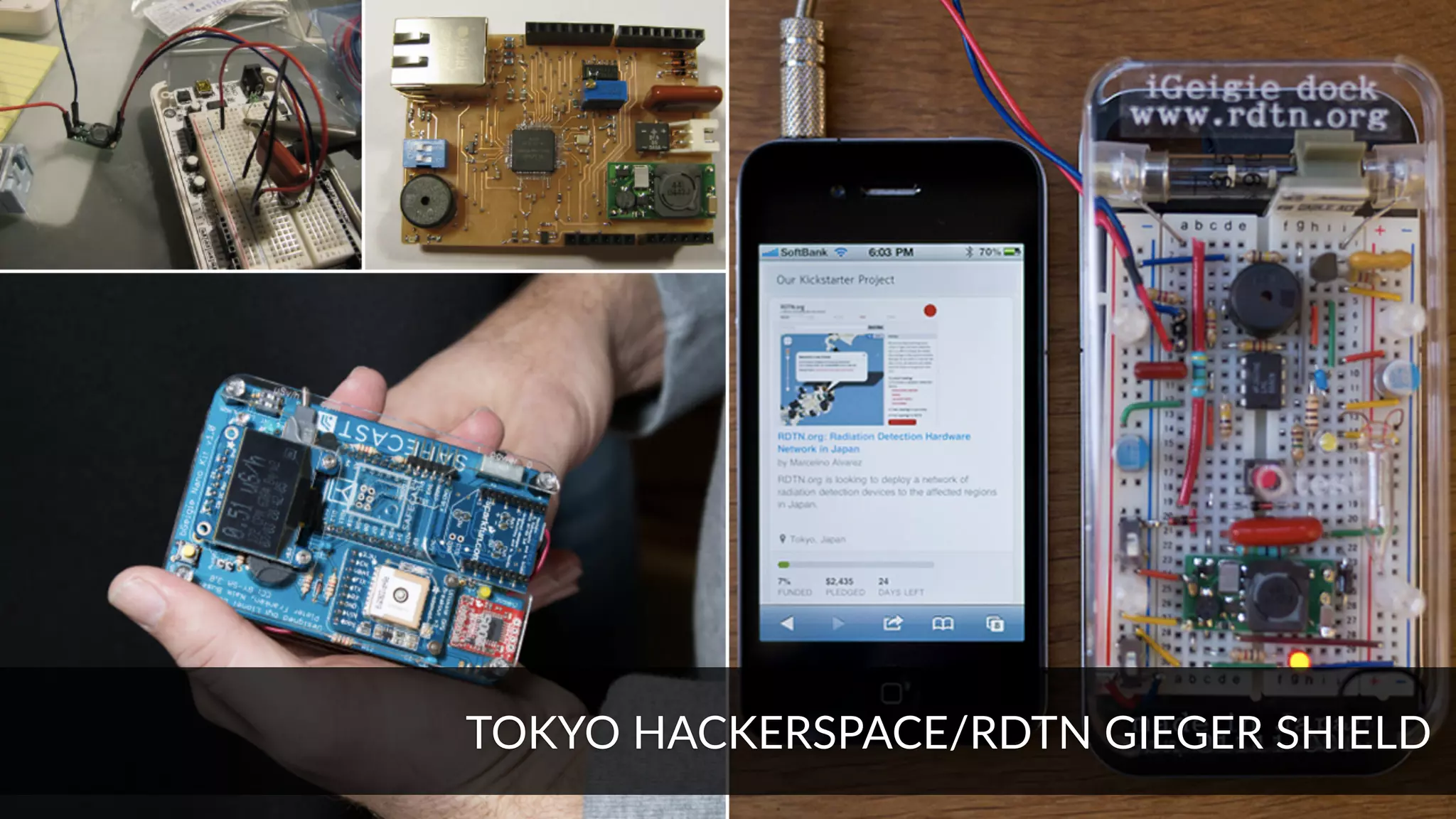 TOKYO HACKERSPACE/RDTN GIEGER SHIELD