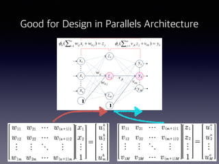 Good for Design in Parallels Architecture
 