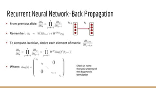 Recurrent Neural Network-Back Propagation
 