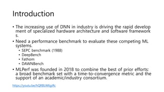 MLPerf an industry standard benchmark suite for machine learning ...