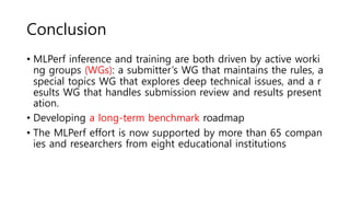 MLPerf an industry standard benchmark suite for machine learning ...