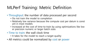 MLPerf an industry standard benchmark suite for machine learning ...