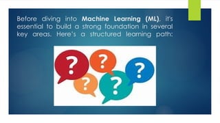 UNIT - 1 INTRODUCTION OF MACHINE LEARNING and Foundation of ML | PPTX