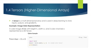 UNIT - 1 INTRODUCTION OF MACHINE LEARNING and Foundation of ML | PPTX