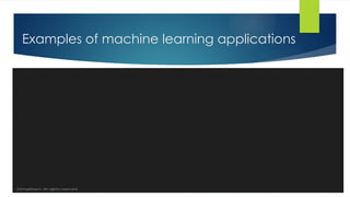 UNIT - 1 INTRODUCTION OF MACHINE LEARNING and Foundation of ML | PPTX