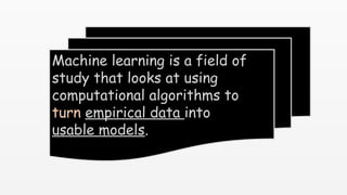 AN INTRODUCTION TO BASICS OF MACHINE LEARNING PPT.pptx