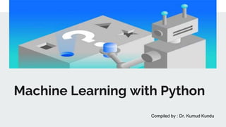 Ml programming with python | PPT