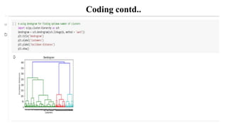 Coding contd..
 