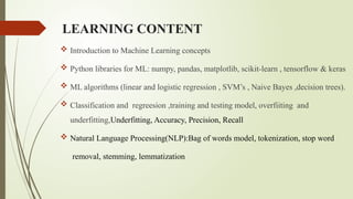 Comprehensive Guide to Machine Learning Using Python for Sentiment ...