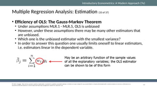Econometrics Multiple Regression Example.pdf Comprehensive Guide to Multiple Regression Analysis in Econometrics | PPTX
