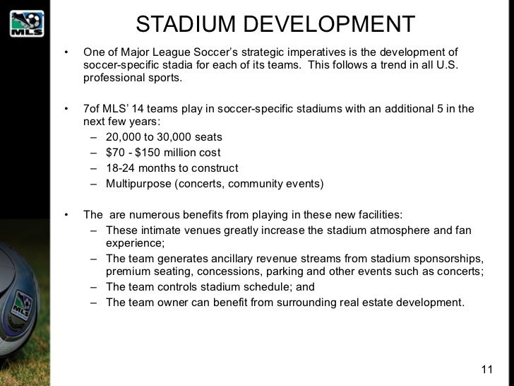 Mls Stadium Business Model