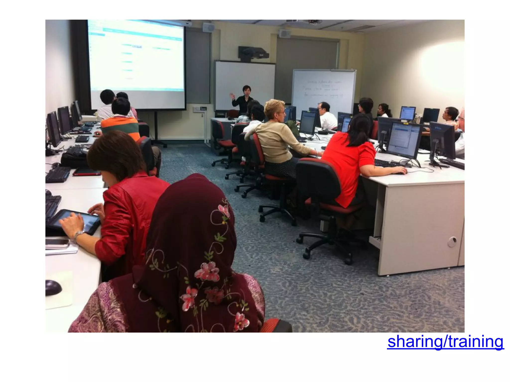 sharing/training