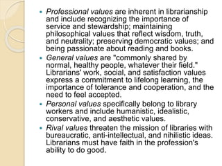 Foundations of Library and Information Science | PPTX