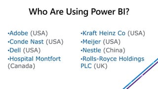 •Adobe (USA)
•Conde Nast (USA)
•Dell (USA)
•Hospital Montfort
(Canada)
•Kraft Heinz Co (USA)
•Meijer (USA)
•Nestle (China)
•Rolls-Royce Holdings
PLC (UK)
 