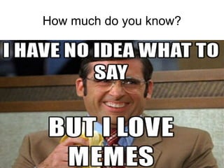 Train the Trainer
Mohammad Tawfik
http://AcademyOfKnowledge.org
http://WikiCourses.WikiSpaces.com
How much do you know?
 