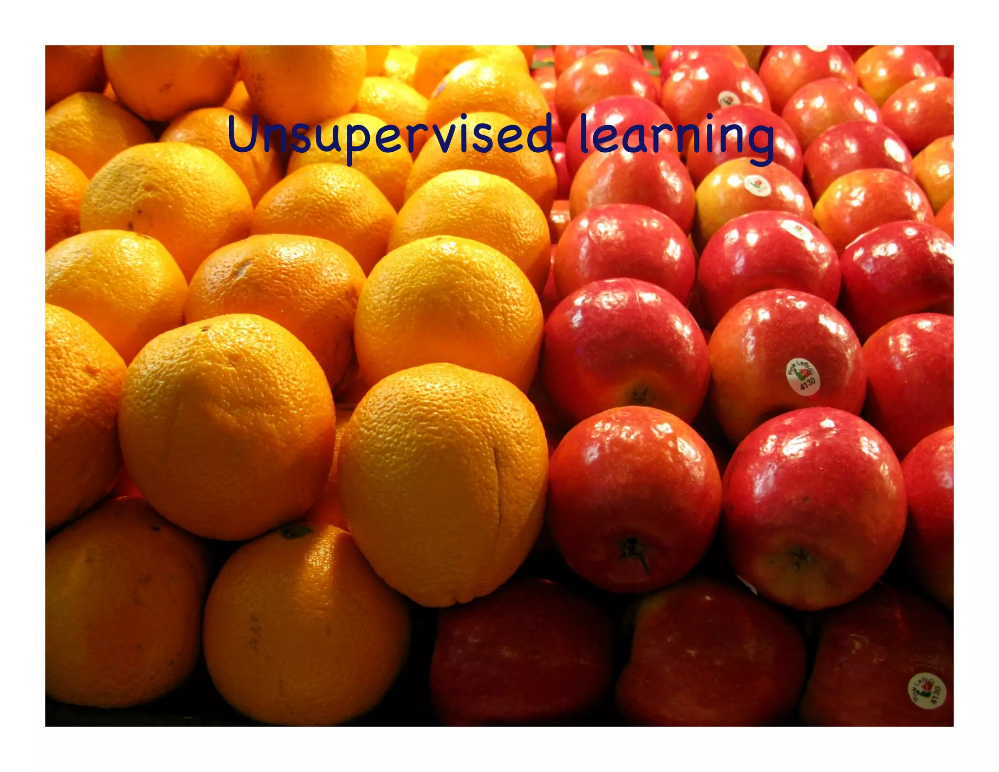 Supervised learning

 