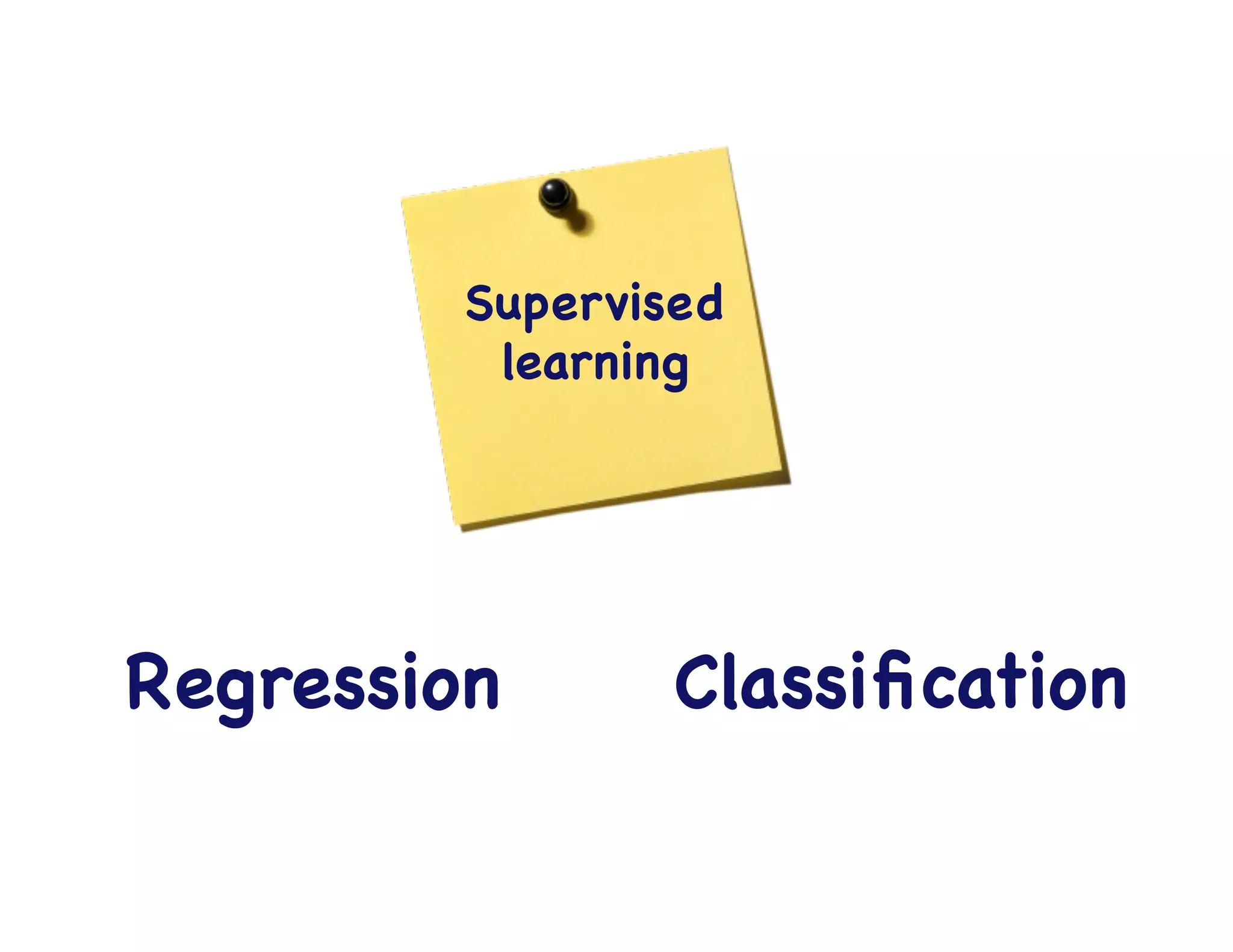 Unsupervised learning

 