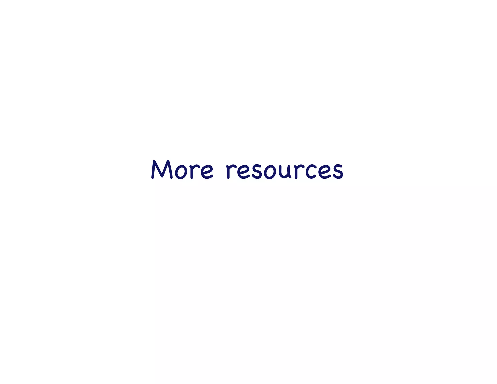 Check	
  out:	
  h+p://scikit-­‐learn.org/stable/modules/preprocessing.html	
  
•  Standardization

o  Zero mean and unit variance

•  Scale to a range

o  i.e. (0, 1)

•  Normalization

o  Unit norm

•  …

Many ways

 